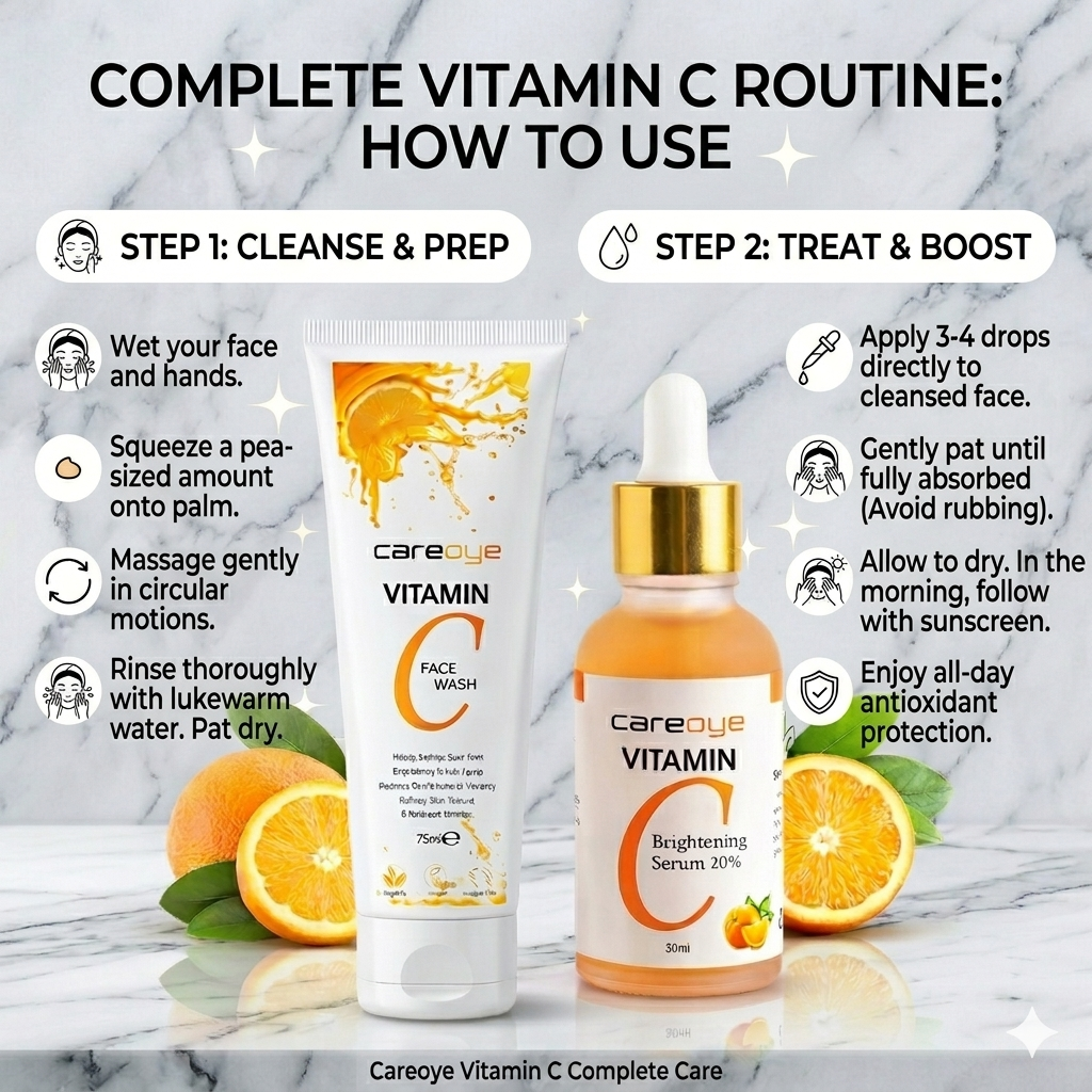 Vitamin C Brightening Bundle – For Glowing & Even Skin