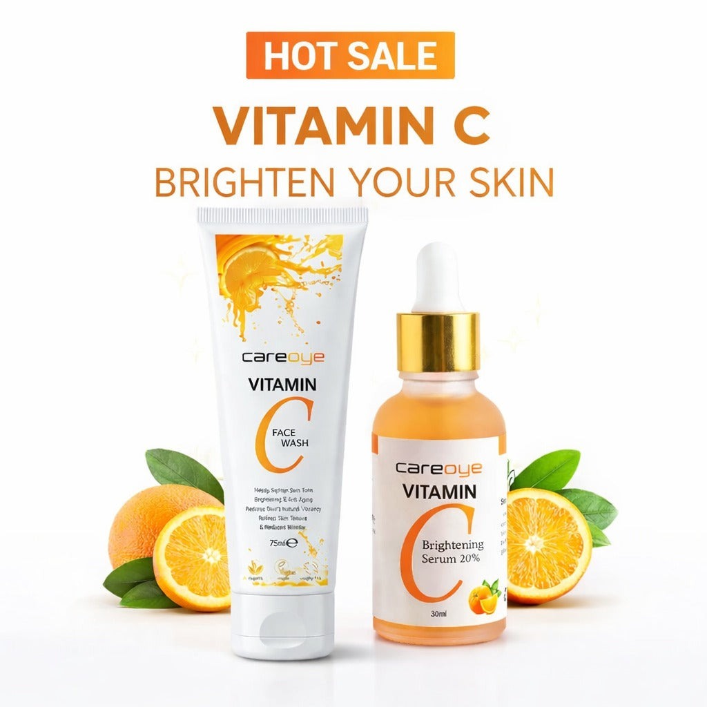 Vitamin C Brightening Bundle – For Glowing & Even Skin